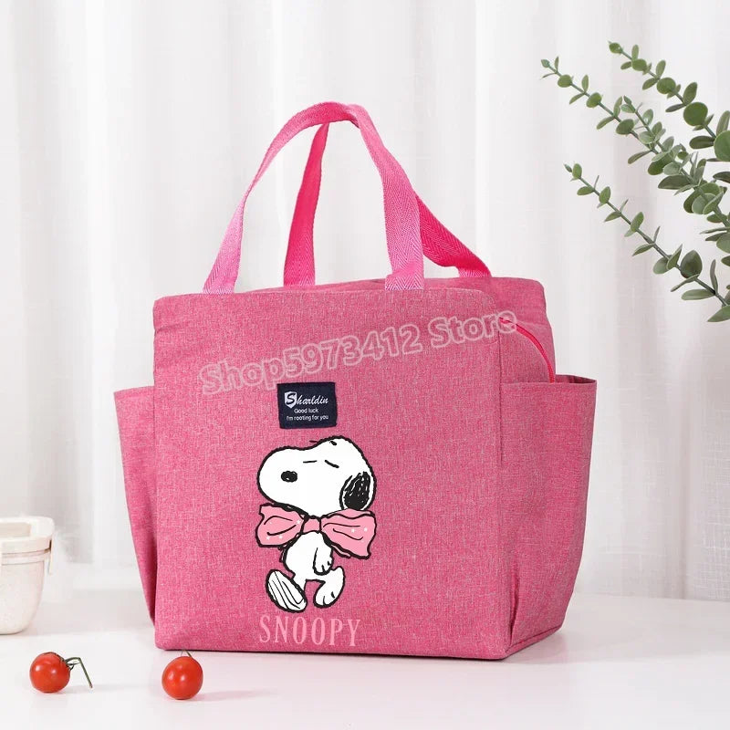Sac isotherme portable pour déjeuner et boissons — mignon, thermique, pique-nique, cadeau enfants