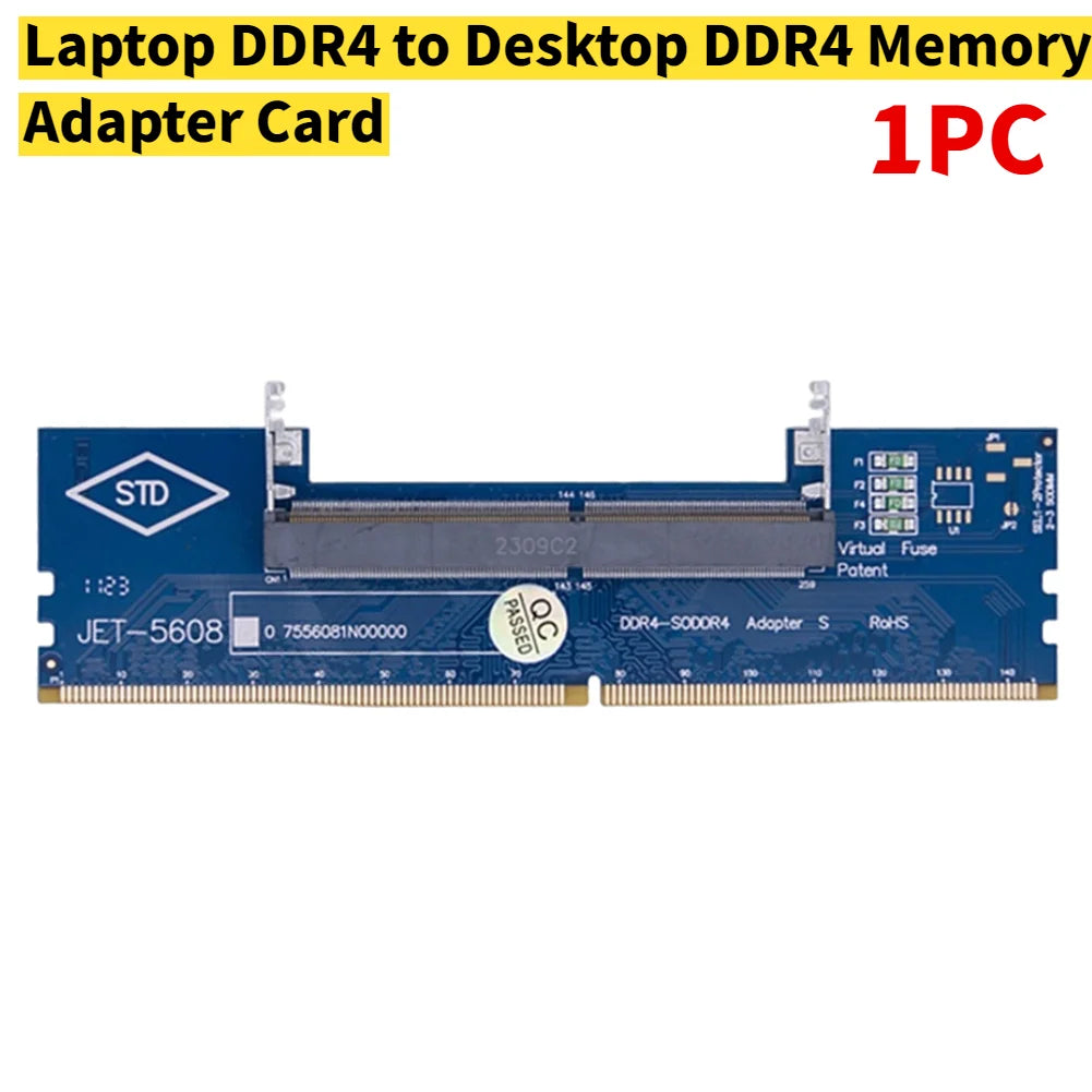 Ordinateur portable SO DDR5 RAM vers ordinateur de bureau DDR5 U-DIMM adaptateur DDR5 convertisseur de carte mémoire DDR3 DDR4 ordinateur portable vers ordinateur de bureau SO-DIMM vers carte DIMM
