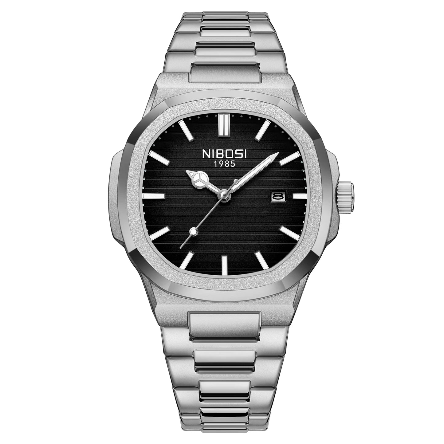 2025 New Luxury Men's Quartz Watches 30M Waterproof Automatic Date Stainless Steel Men's Watch Sport Chronograph Watch for Men Clock