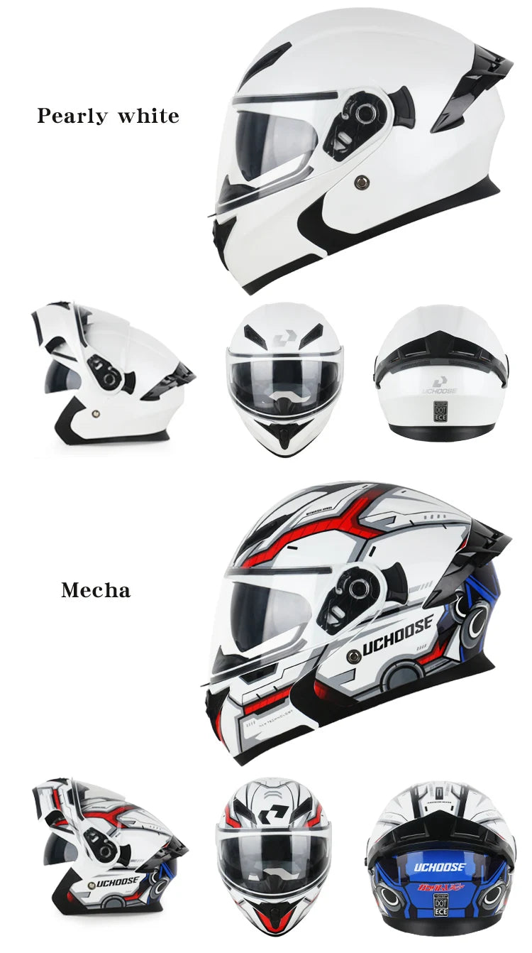 Casque de moto DOT de haute qualité quatre saisons course de Motocross modulaire rabattable hommes femmes casque tout-terrain casque gratuit