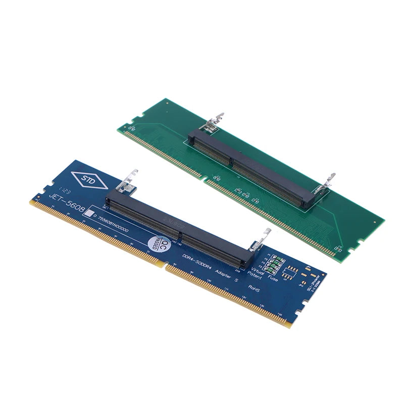 Adaptateur DDR3 DDR4 DDR5 pour ordinateur portable, convertisseur de carte SO-DIMM vers ordinateur de bureau, connecteur de mémoire RAM