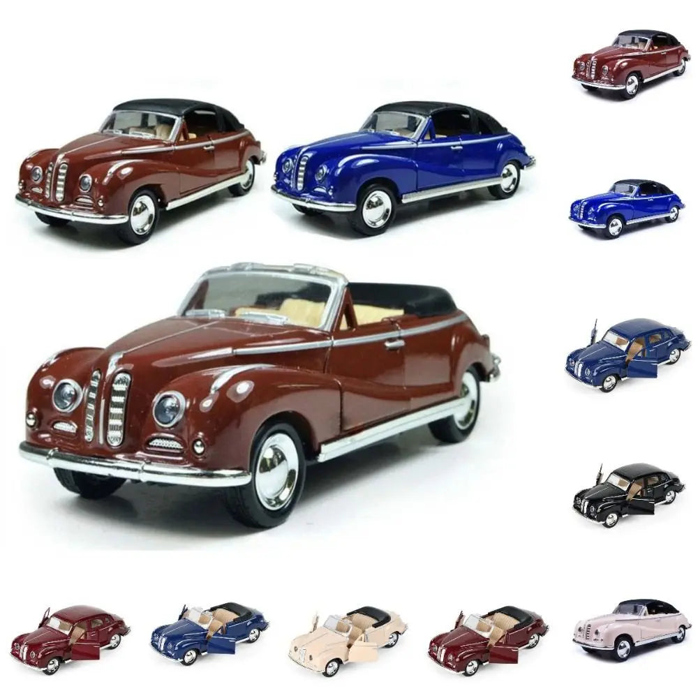 1:32 Diecast Alloy Classic Model Cars Vintage Alloy Toy Car Minicar Collection Retro Model Art Old Car Toys for Boys Gift