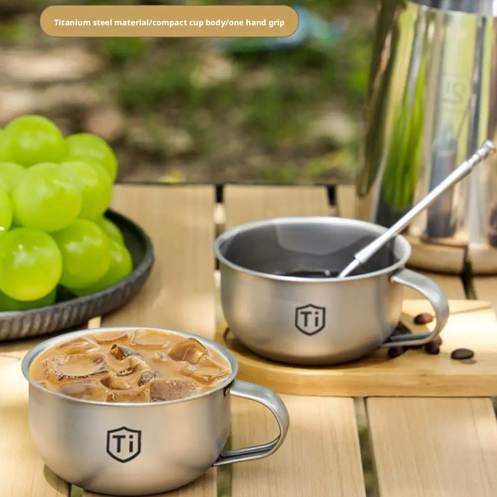 MINI Tasse à eau de camping, tasse à thé et à café portable, équipement de cuisine d'extérieur, tasses de montagne 80/220ml
