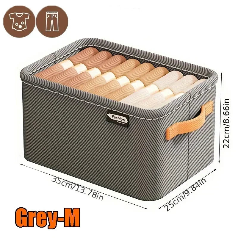 Boite de Rangement Garde-Robe Pliable — Organisateur Vêtements & Linge