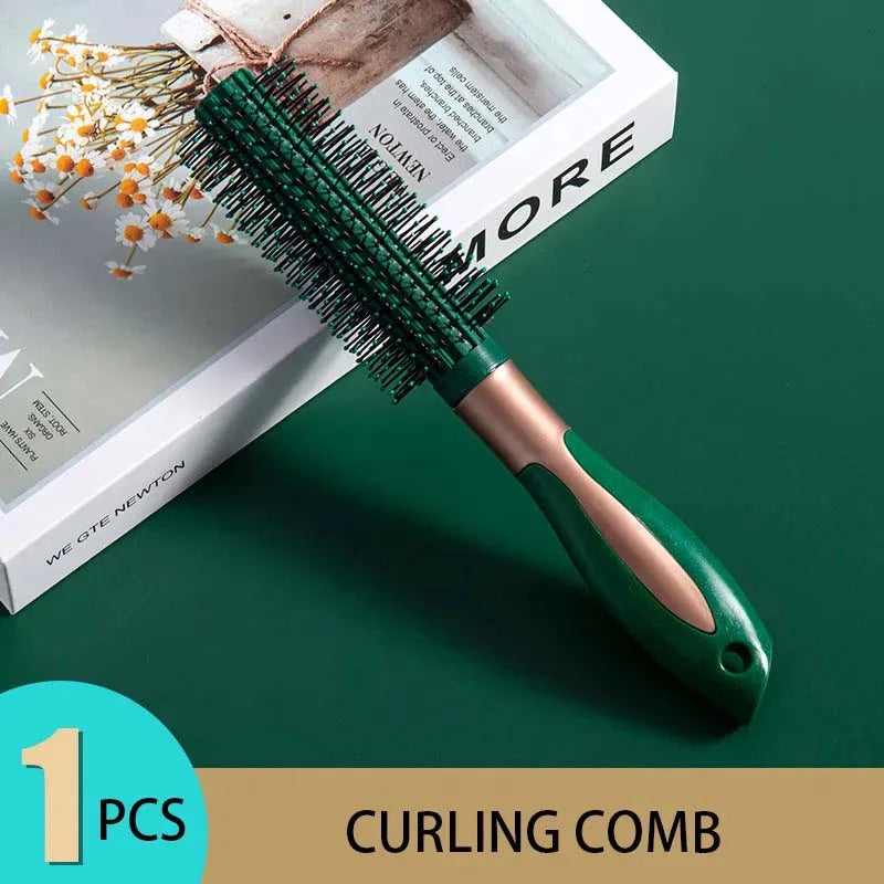 Peigne à coussin d'air ovale antistatique pour massage du cuir chevelu, outil exfoliant pour salon SPA, accessoire professionnel pour le coiffage et les soins capillaires