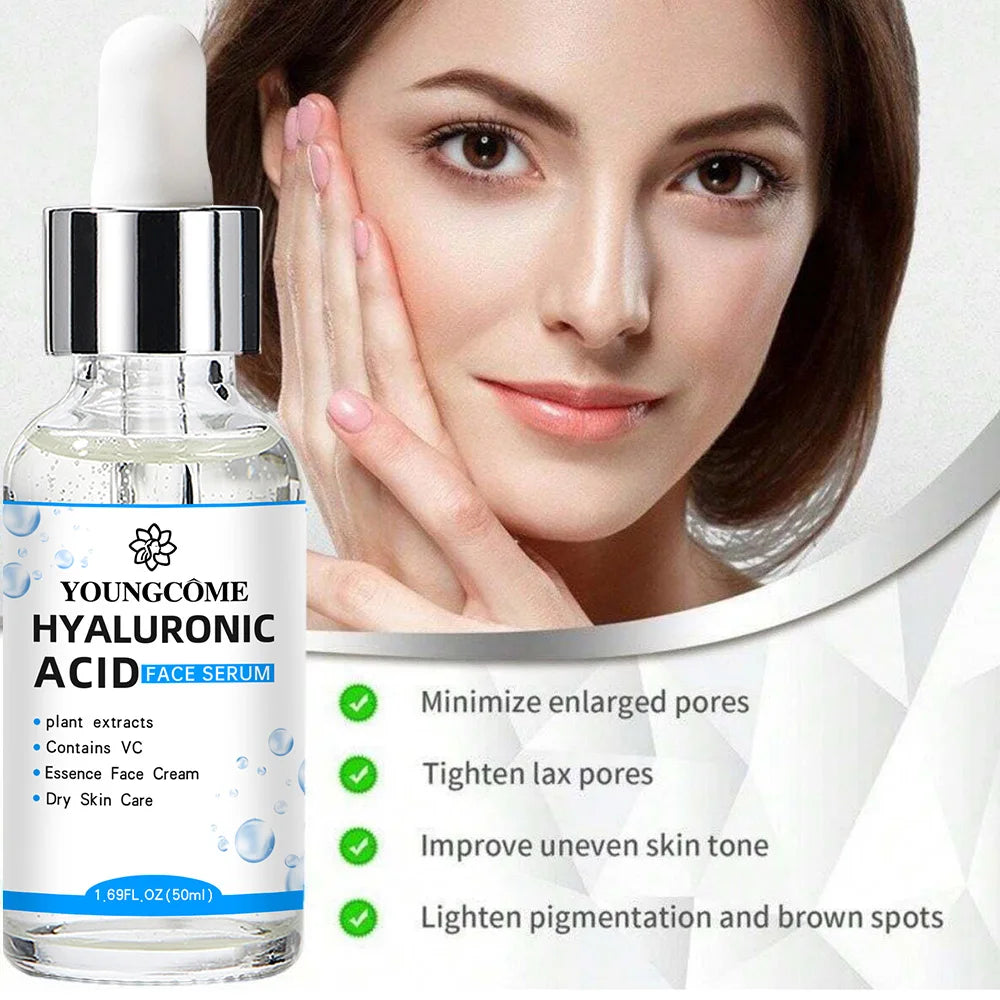 Essence Visage à l’Acide Hyaluronique — Hydratation Profonde Soins Coréens