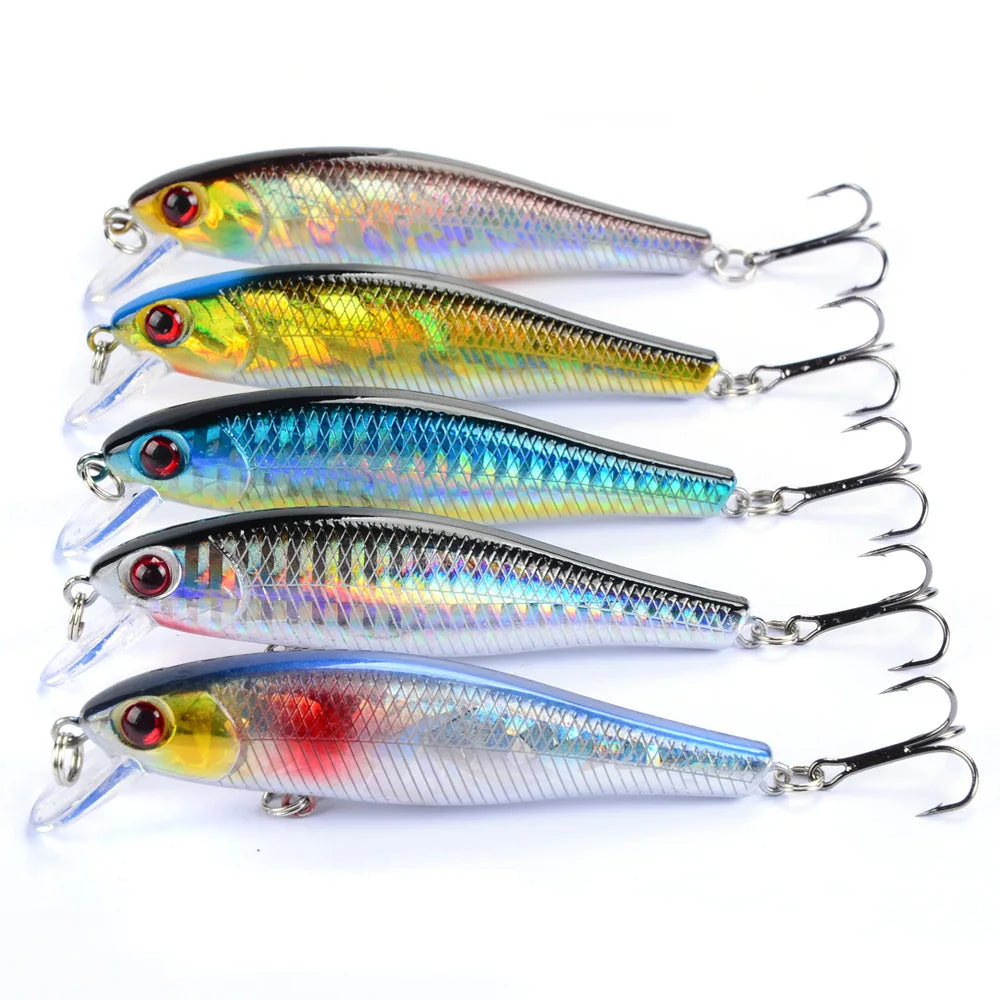1 pièces japon modèle chaud coulant méné leurres de pêche 8.5 cm 9.2g Jerkbait bar brochet Carkbait Wobblers nageur appât professionnel