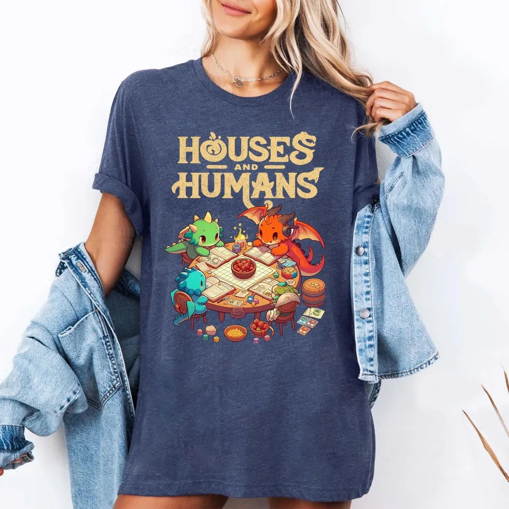 T-shirt pour femme en coton — col rond, décontracté, été, manches courtes