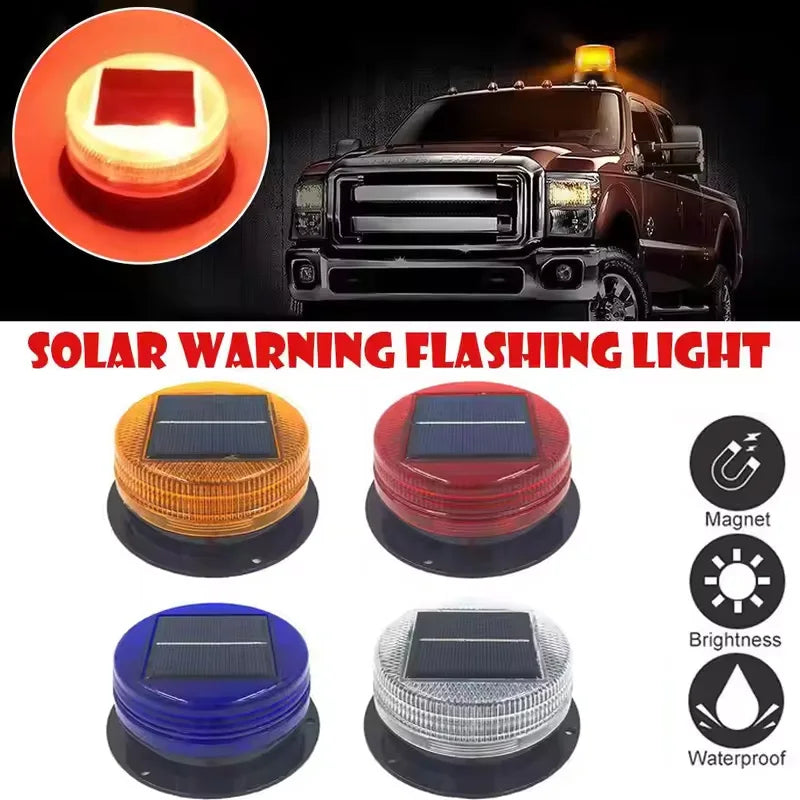 Lumière d'urgence LED pour voiture, clignotante, à induction magnétique, pour accident routier, lumière stroboscopique portable d'avertissement