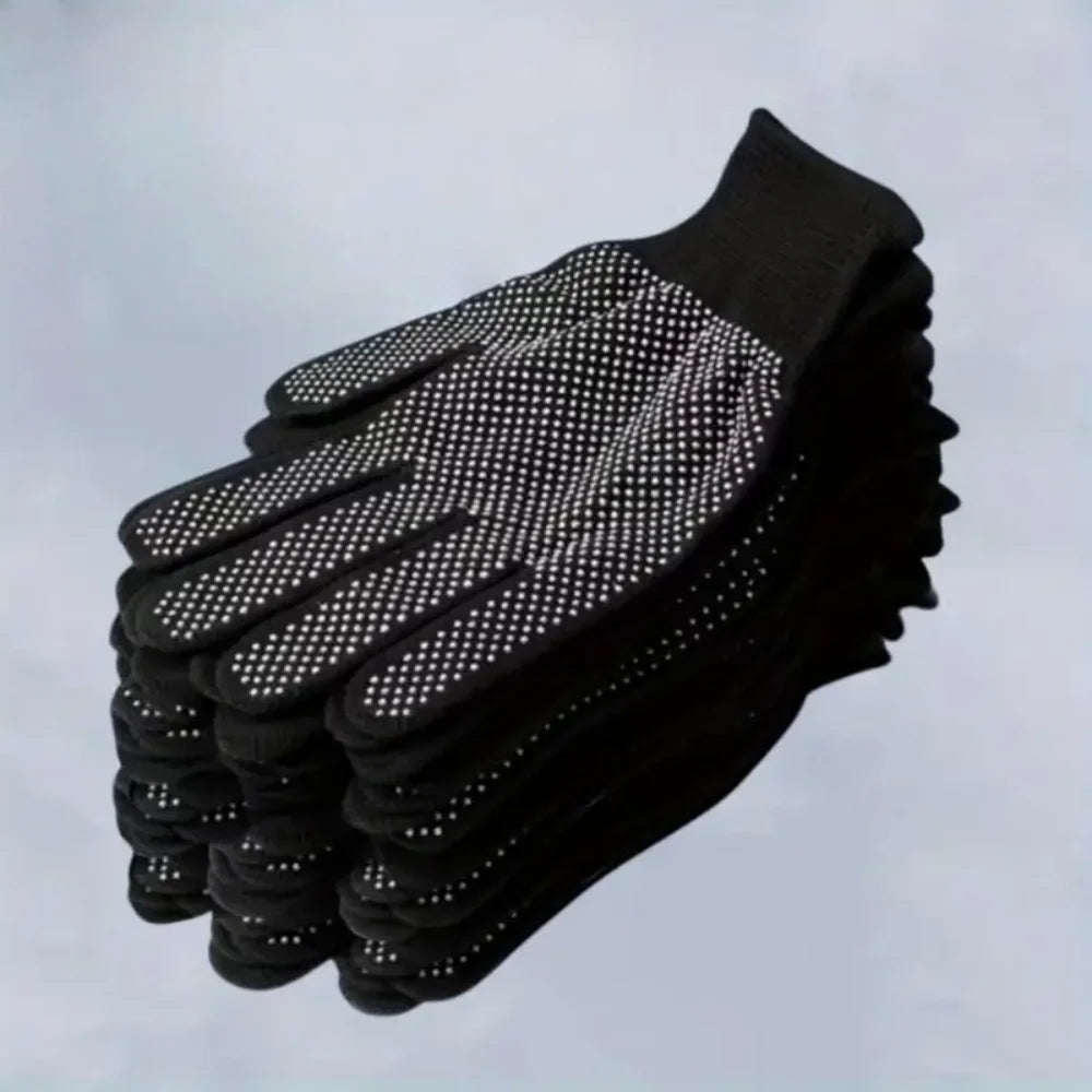 10 pièces gants en Nylon respirant antidérapant pour cyclisme pêche Camping unisexe multicolore Protection du travail gants de Protection du travail