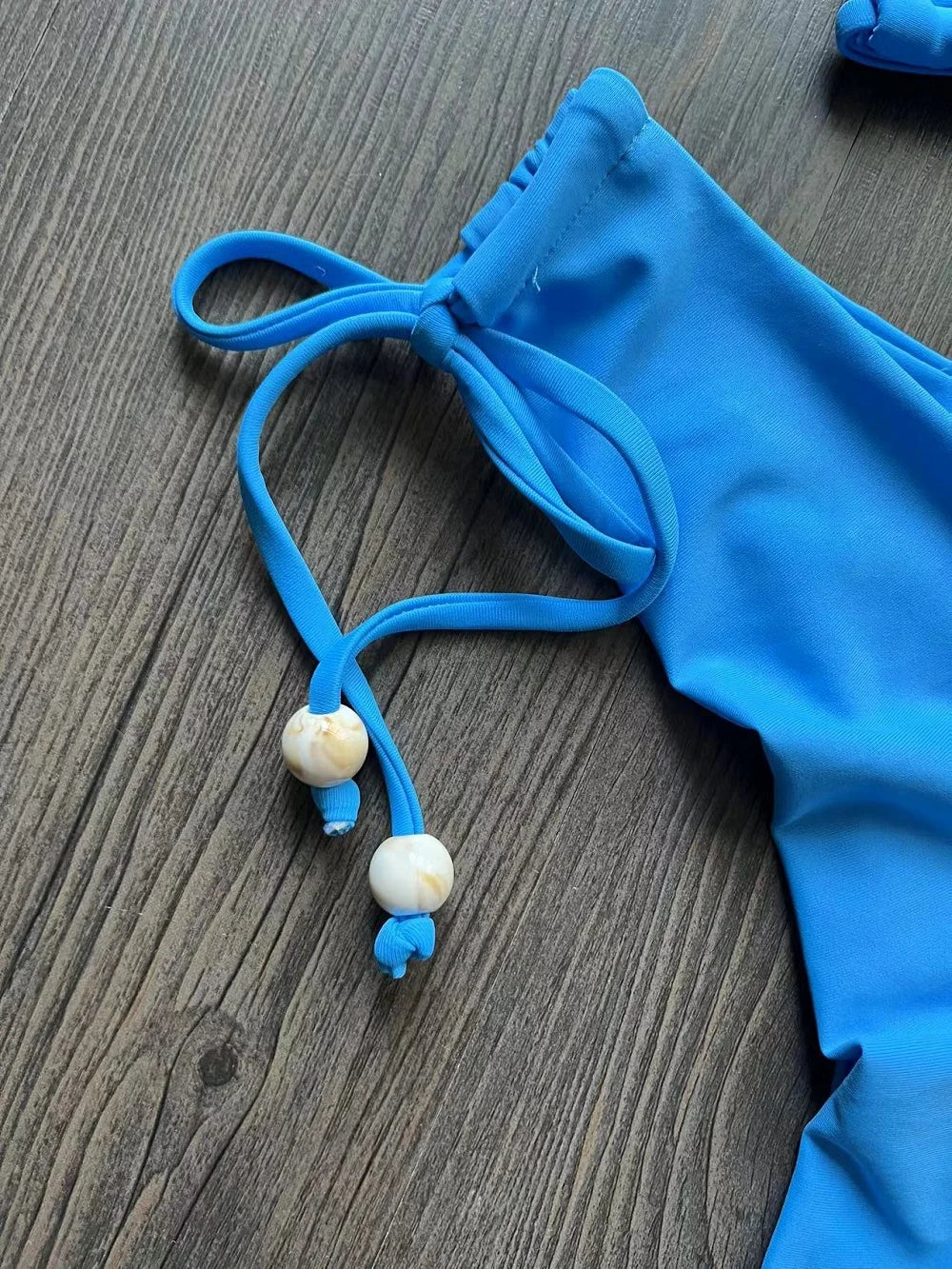 2025 nouveau Triangle Sexy maillot de bain pour femmes Bikinis brésiliens licou maillots de bain Push Up maillot de bain chaîne en métal plage Bikini ensemble