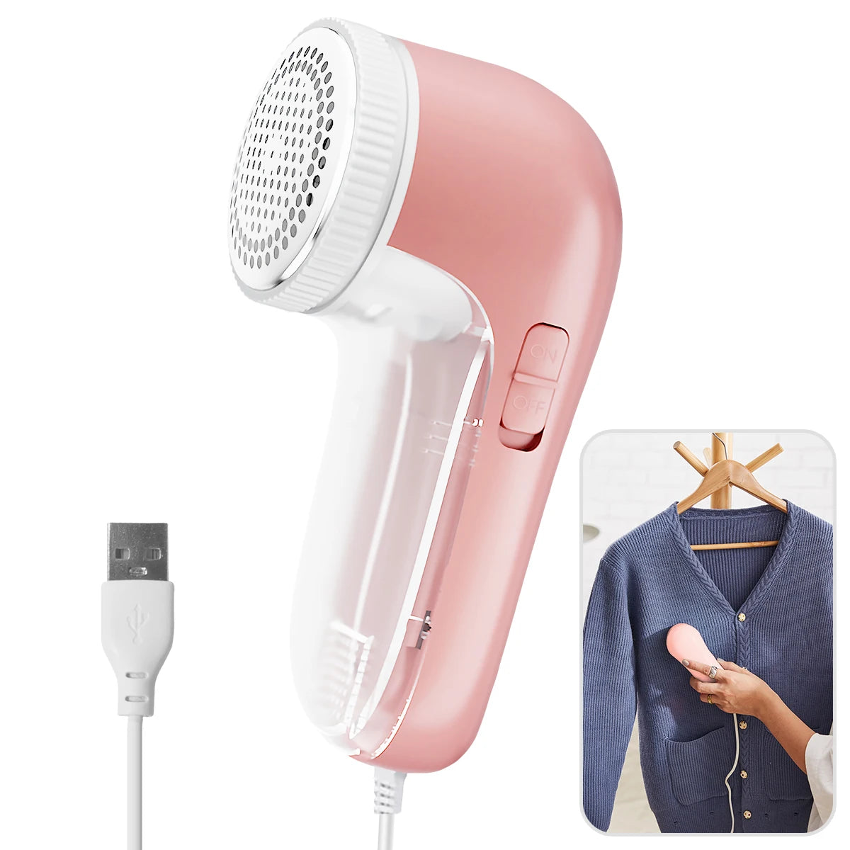 Rasoir électrique pour vêtements ménagers, dissolvant de peluches en tissu, lame de brosse électrique Portable, tondeuse professionnelle pour peluches