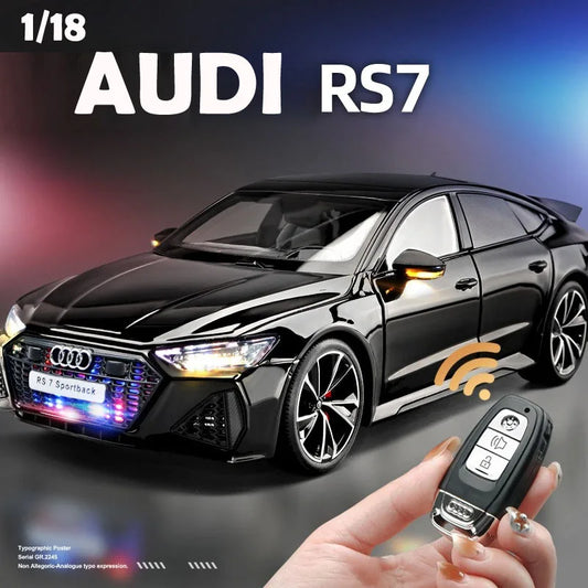 Modèle de voiture berline sport 1:18 — miniature à collectionner, décoration, cadeau