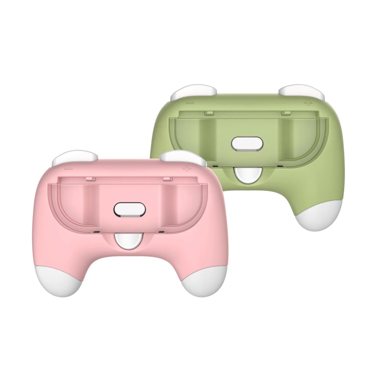 Poignées de contrôleur joystick pour console portable — 2 pièces, support main gauche/droite, accessoires