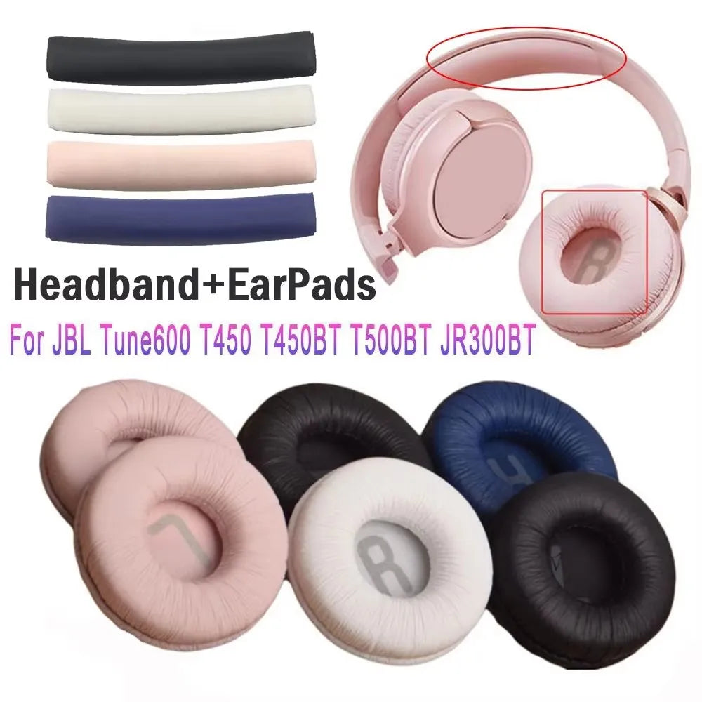 Oreillettes de Remplacement Casque Bluetooth — Coussinets Multi-Modèles v2