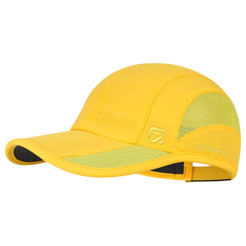 Casquette de sport unisexe à séchage rapide — réglable, légère, UPF 50+, course, randonnee, golf