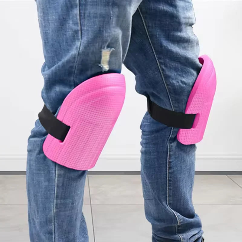 2Pcs EVA Foam Protection Kneepads Soft Padding for Work Workplace Safety Self-Protection Sport Knee Pads for Gardening Cleaning