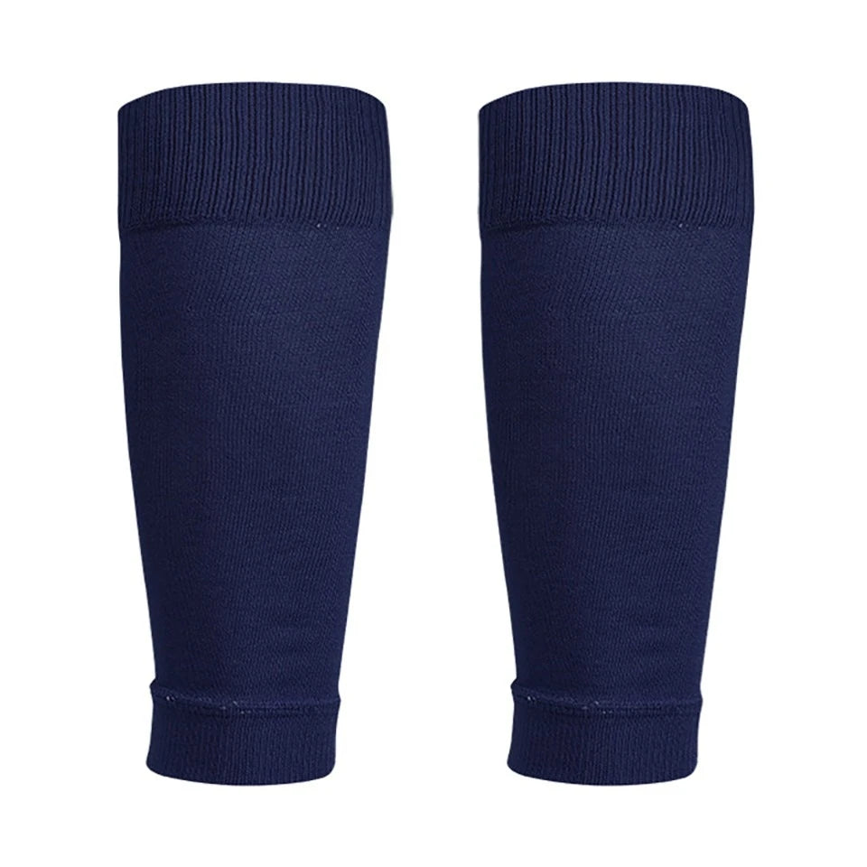 Chaussettes de football avec attelle de jambe — sport respirant, protège-tibia, enfants et adultes