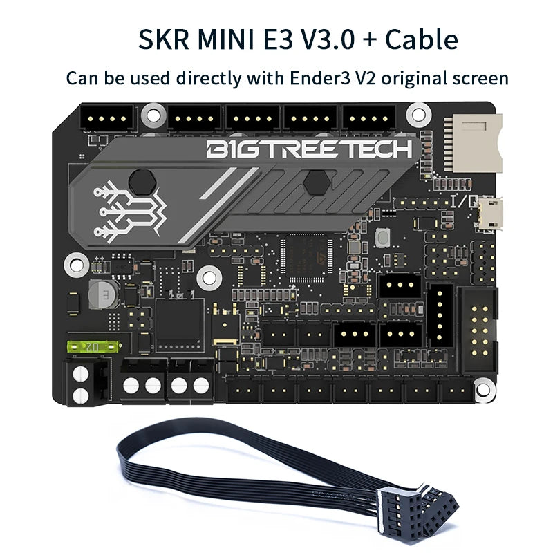BIGTREETECH BTT SKR Mini E3 V3.0 carte mère avec TMC2209 UART VS SKR 2 carte mère d'imprimante 3D pour Ender 3 Ender 5 Pro CR 10