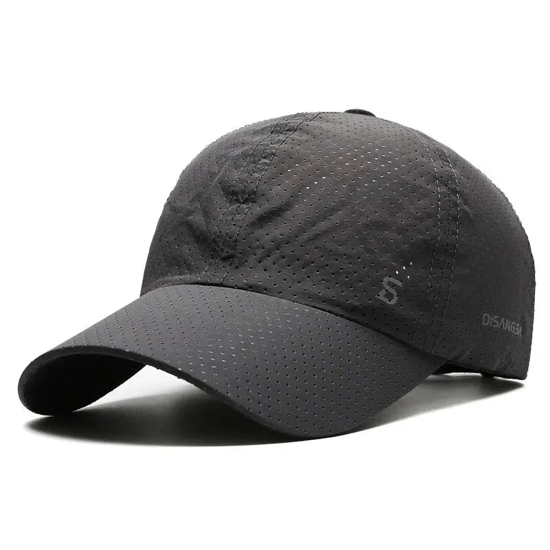 Casquette de course pour hommes, Design Original, fine, séchage rapide, respirant, langue de canard, plein air, soleil, pêche d'été, casquette de Baseball