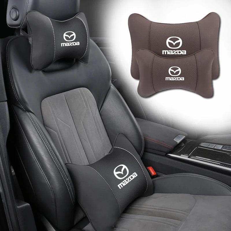Car Seat Neck Pillow, Car Seat Headrest Accessories for Mazda 3 6 CX5 2 CX3 CX9 MX5 RX8 Axela Demio Atenza