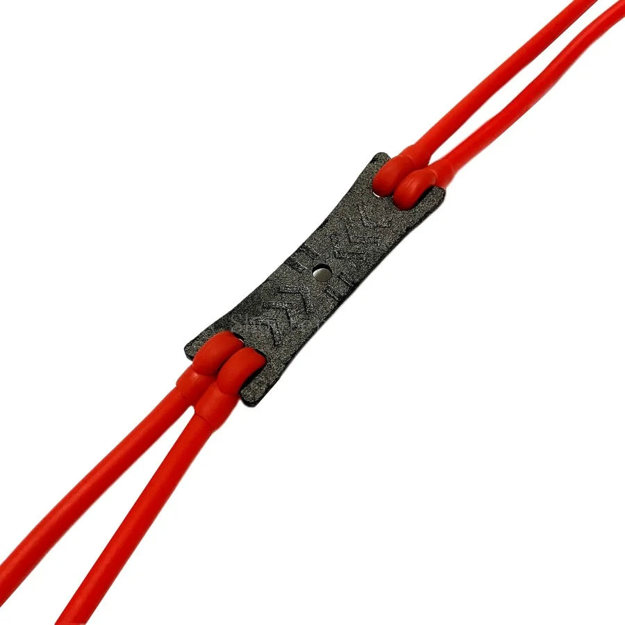 Fronde bande élastique en cuir élastique Latex puissant catapulte remplacement chasse en plein air tir Tube fronde élastique