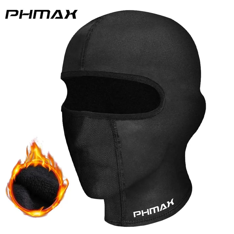 Masque d'équitation moto — protection vent et chaleur, masque complet respirant, cagoule, écharpe