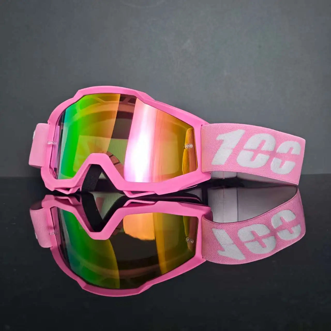 Lunettes Moto Course Anti-Poussière Coupe-Vent — Motocross Cyclisme Ski