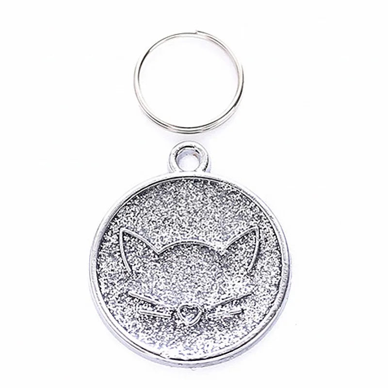 Placa de identificación personalizada para perro, etiquetas de identificación personalizadas de pata de cachorro, grabado de nombre gratis, colgante antipérdida, etiquetas para gatos, accesorios para perros y mascotas