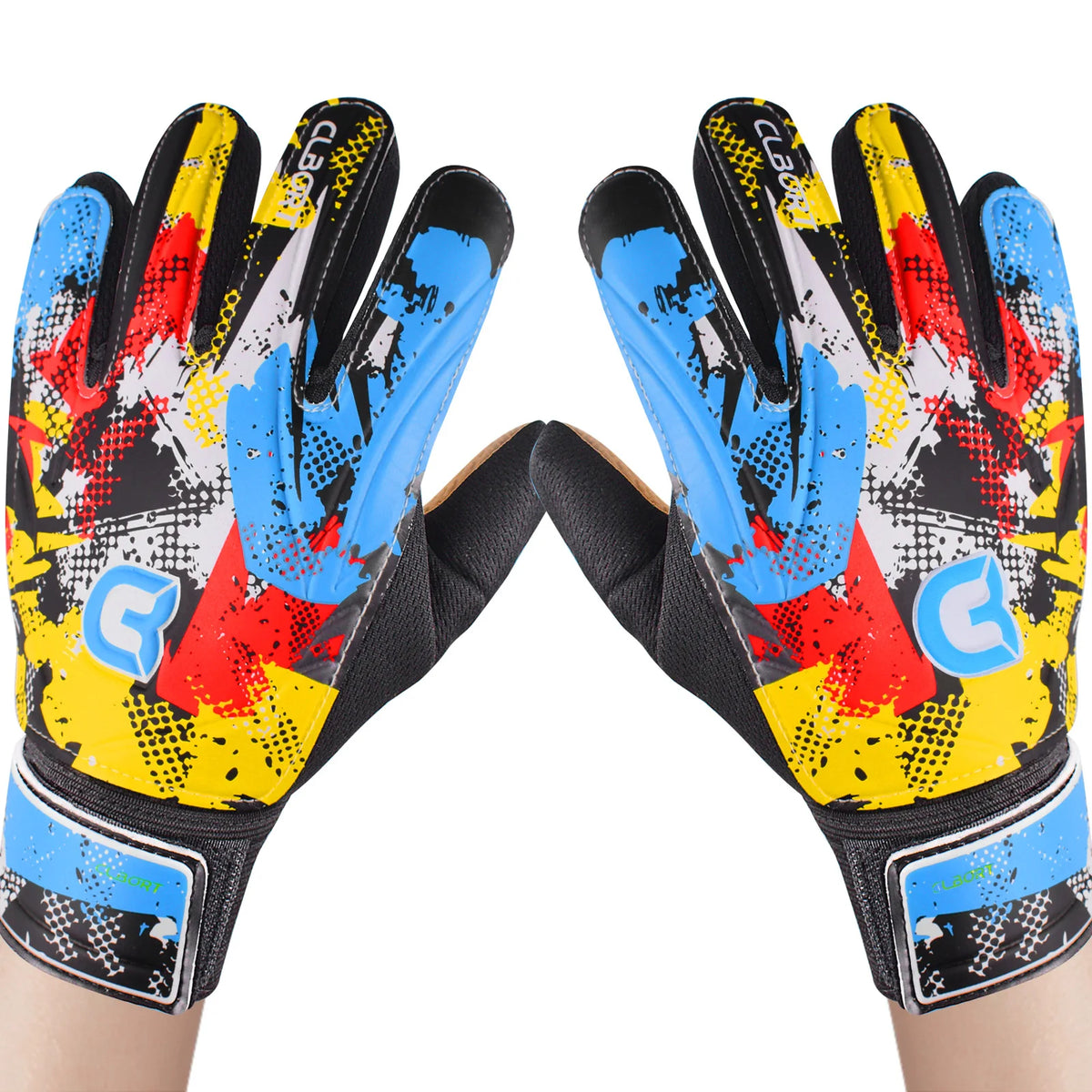 Gants de Gardien de But Football Graffiti — Antidérapants Forte Adhérence