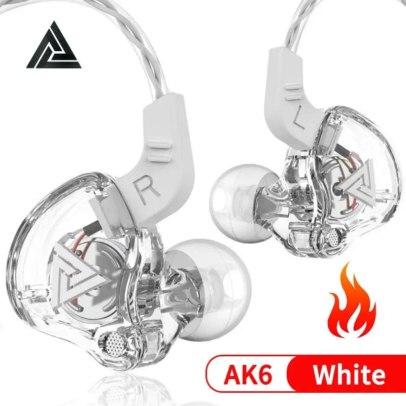 Écouteurs filaires HiFi 3,5mm — pilote cuivre, basse stéréo, sport, musique, avec micro