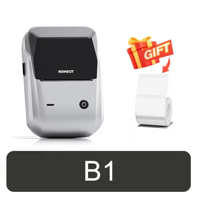 Niimbot B1 Mini impresora térmica portátil autoadhesiva etiquetadora de bolsillo impresora de etiquetas Bluetooth Niimbot B1