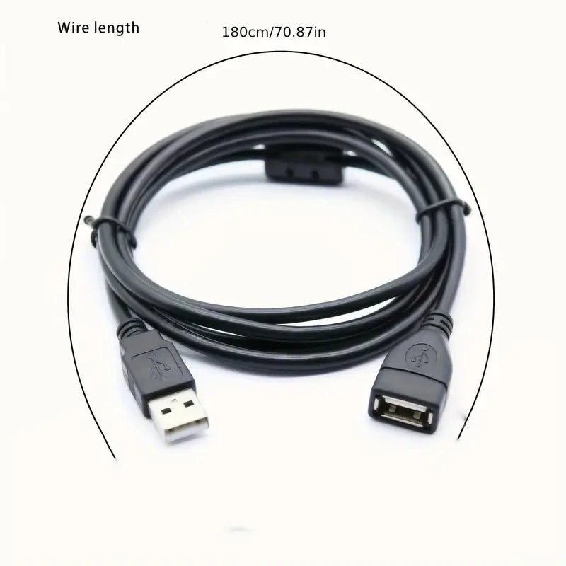 Câble d'extension USB mâle vers femelle, 0.5 m, 3/5 m, 1 m, 2 m, 3.0 m, données, ordinateur portable, TV, SSD 3.0, ordinateur, caméra, imprimante, connecteur