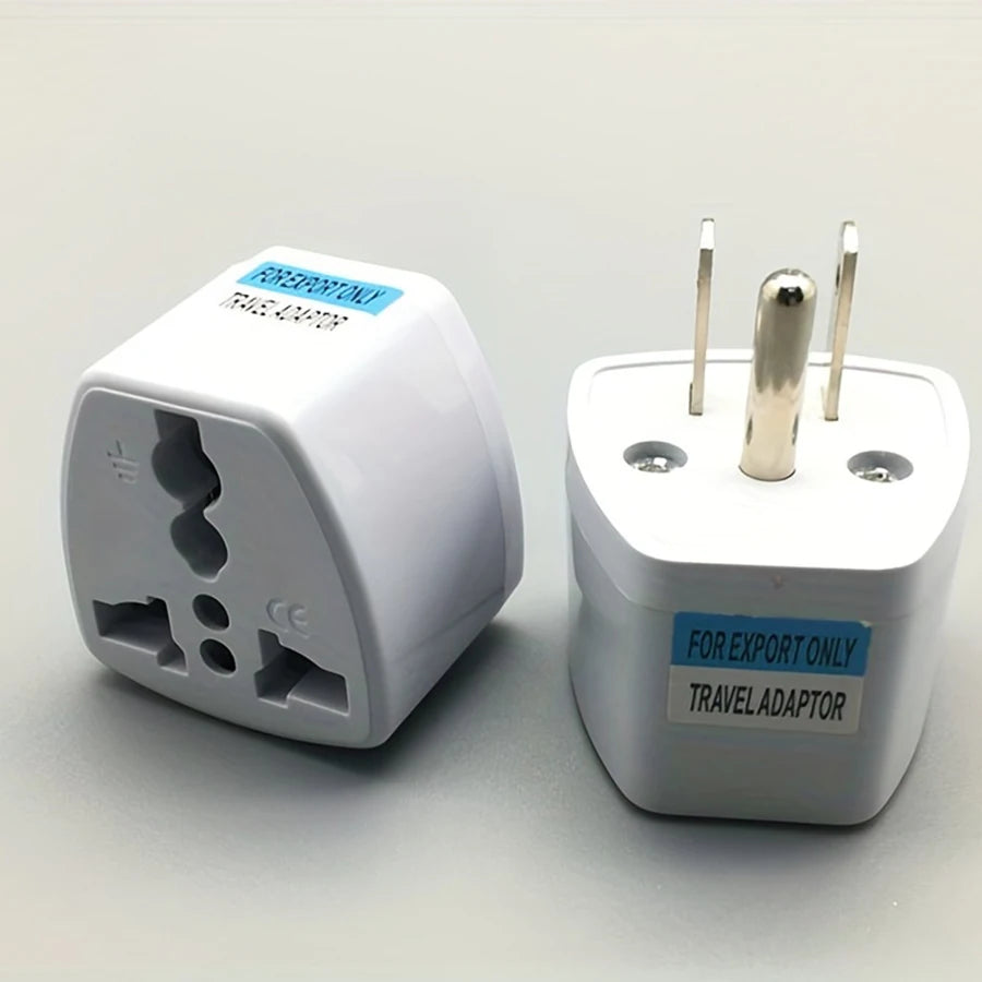Convertidor universal de enchufes de viaje de 3 clavijas de CA de EE. UU., UE, AU a Reino Unido, adaptador de cargador, conector, convertidor de enchufe de Reino Unido