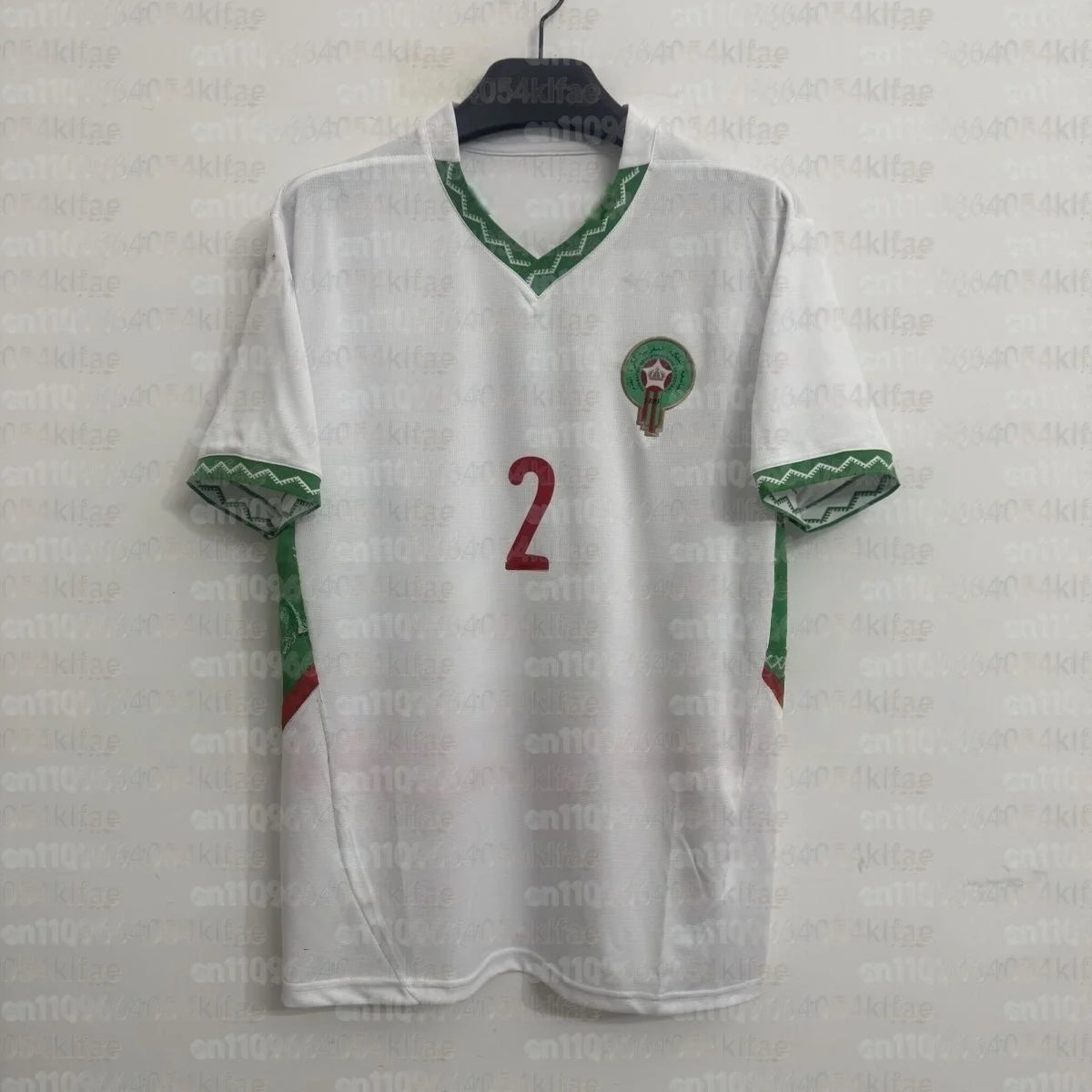 Conjunto de camisetas de fútbol de Marruecos 2025 para casa y visitante, estampado 3D, manga corta, para deportes al aire libre, camiseta para adultos y niños