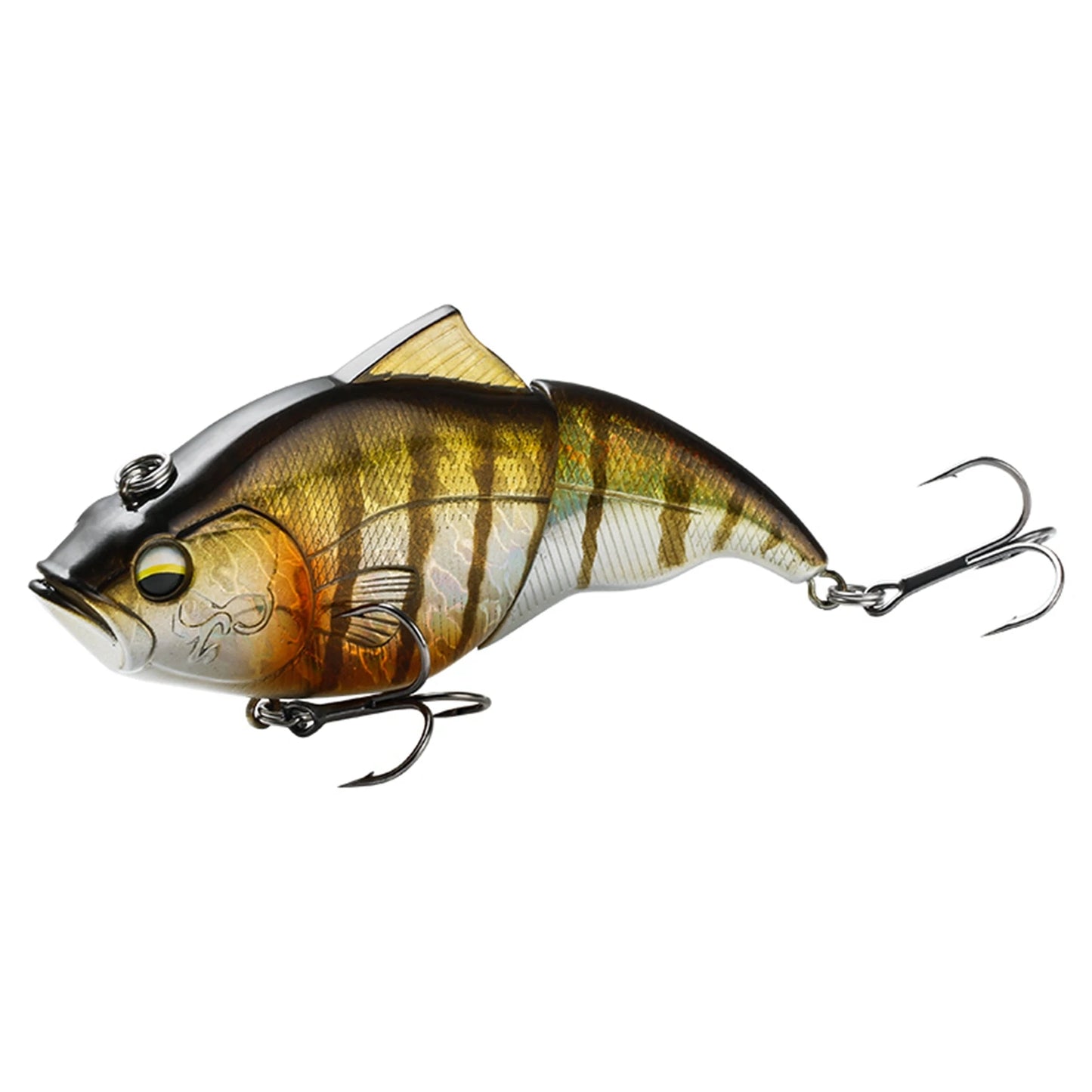 JOHNCOO 115mm coulant VIB leurre de pêche sans lèvres manivelle artificielle flottant dur appât brochet bar matériel de pêche