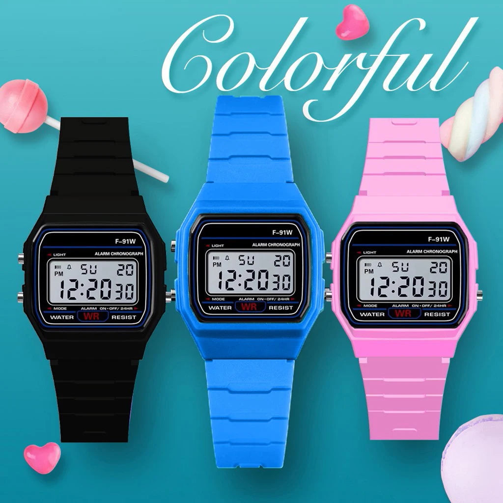 Montre Militaire Analogique Numérique LED Étanche — Sport Alarme Homme Femme
