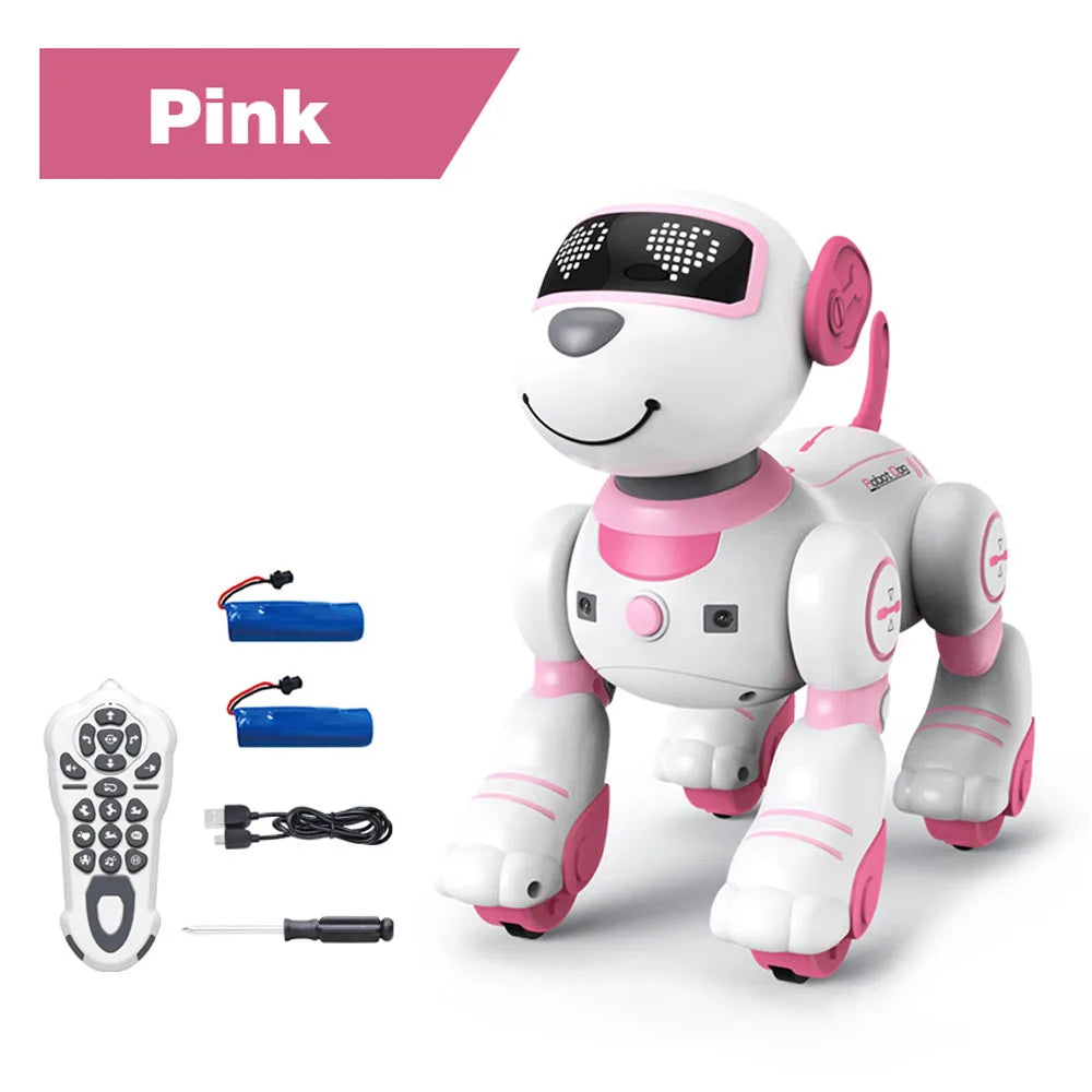 Intelligent Robot Funny Dog Electronic Robotic Remote Control Stunt Smart Robots for Kids Boys Children Creative Birthday Gift