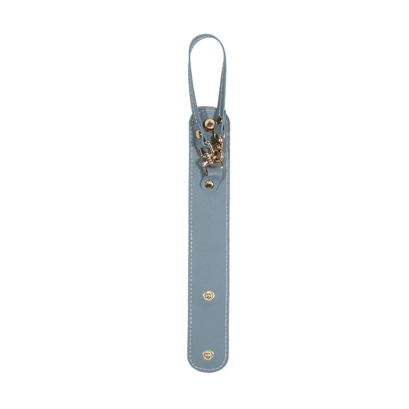 Sangle Porte-Gant Cuir Vintage — Fermoir Sac à Main Chapeau Camping Femme