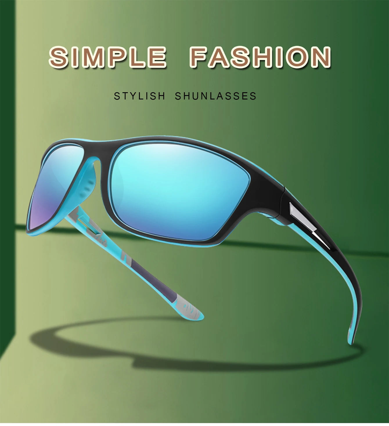 Lunettes de soleil de pêche polarisées pour hommes et femmes, lunettes anti-absorbe ouissement, lunettes UV400, sports de plein air, conduite, randonnée, cyclisme sur route