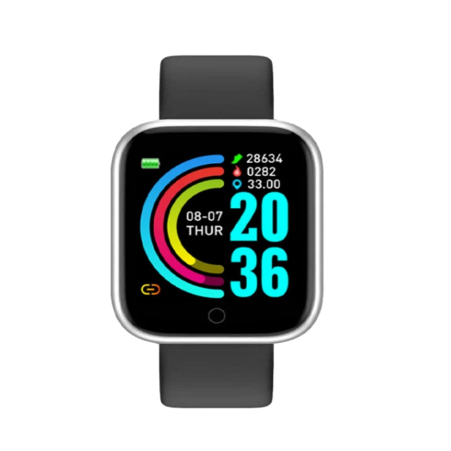 Montre Connectée Sport USB Fitness — Multi-Fonction Android Homme Femme