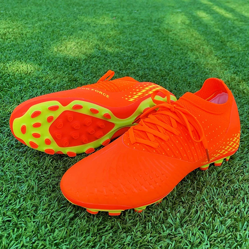 Crampons de Football AG Homme Tissu Extensible Respirant — Entraînement & Compétition EU 31–48