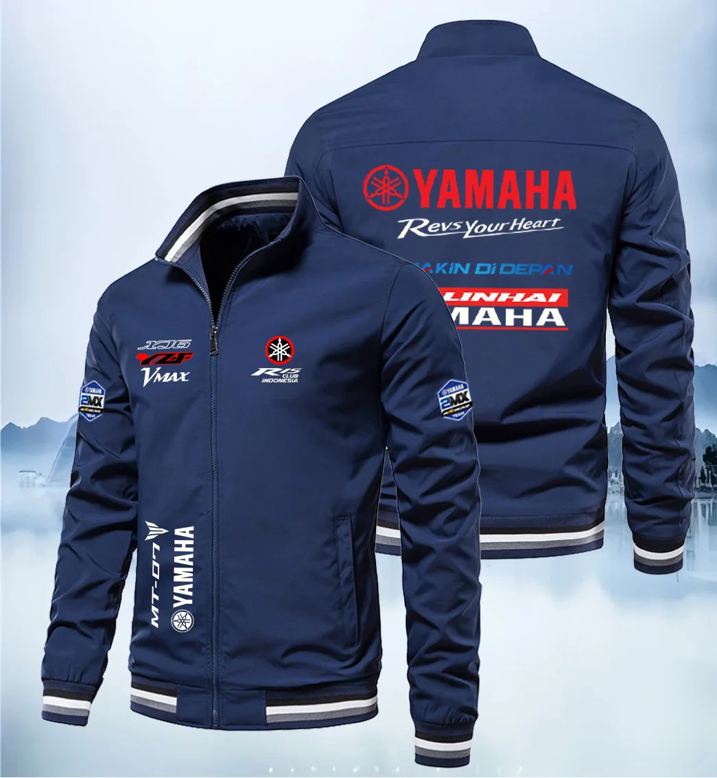 Logotipo de YAMAHA moto para hombre, ciclismo, deporte, compras, ocio, pesca, al aire libre, cortavientos, protección solar, chaqueta fina para hombre