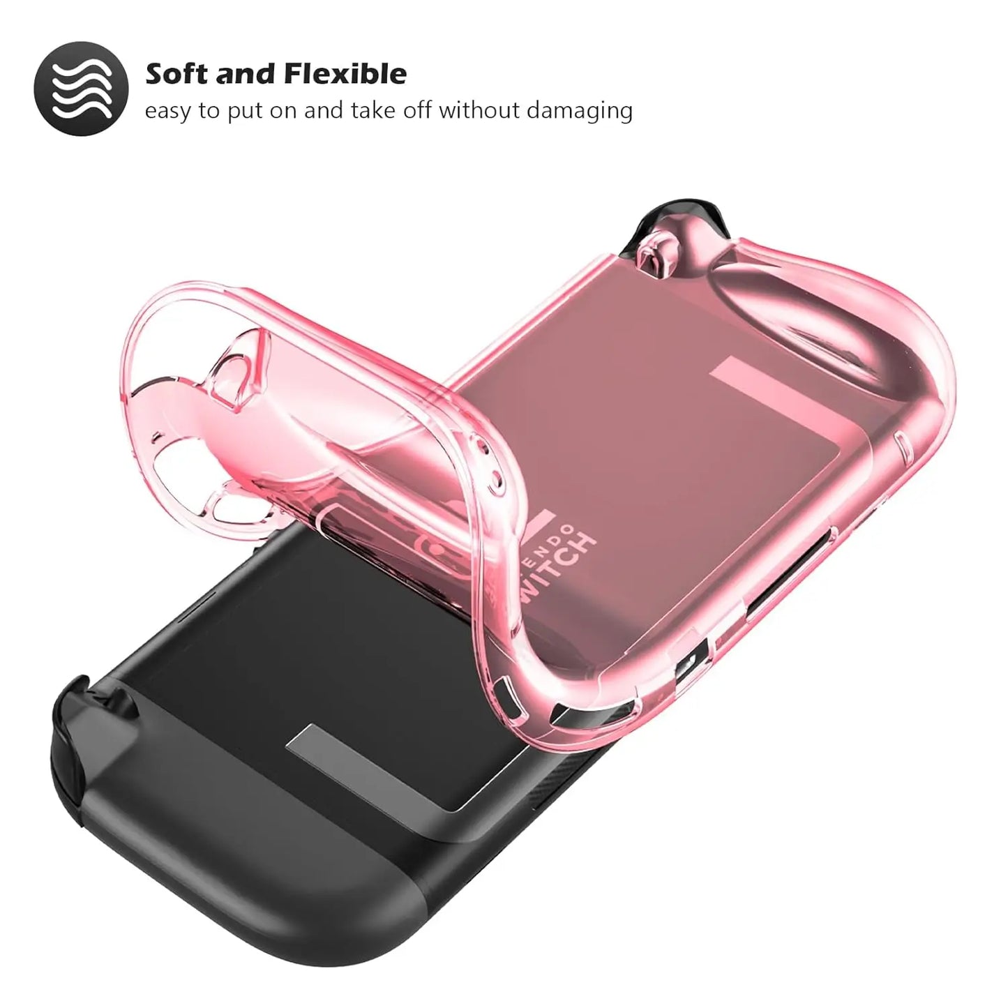 Étui de protection pour console portable 2025 — housse TPU, anti-rayures, absorption des chocs, poignée ergonomique