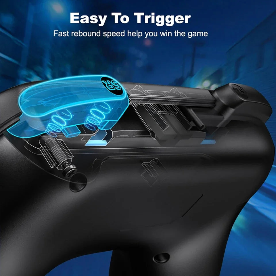 Poignées de contrôleur joystick pour console portable — 2 pièces, support main gauche/droite, accessoires