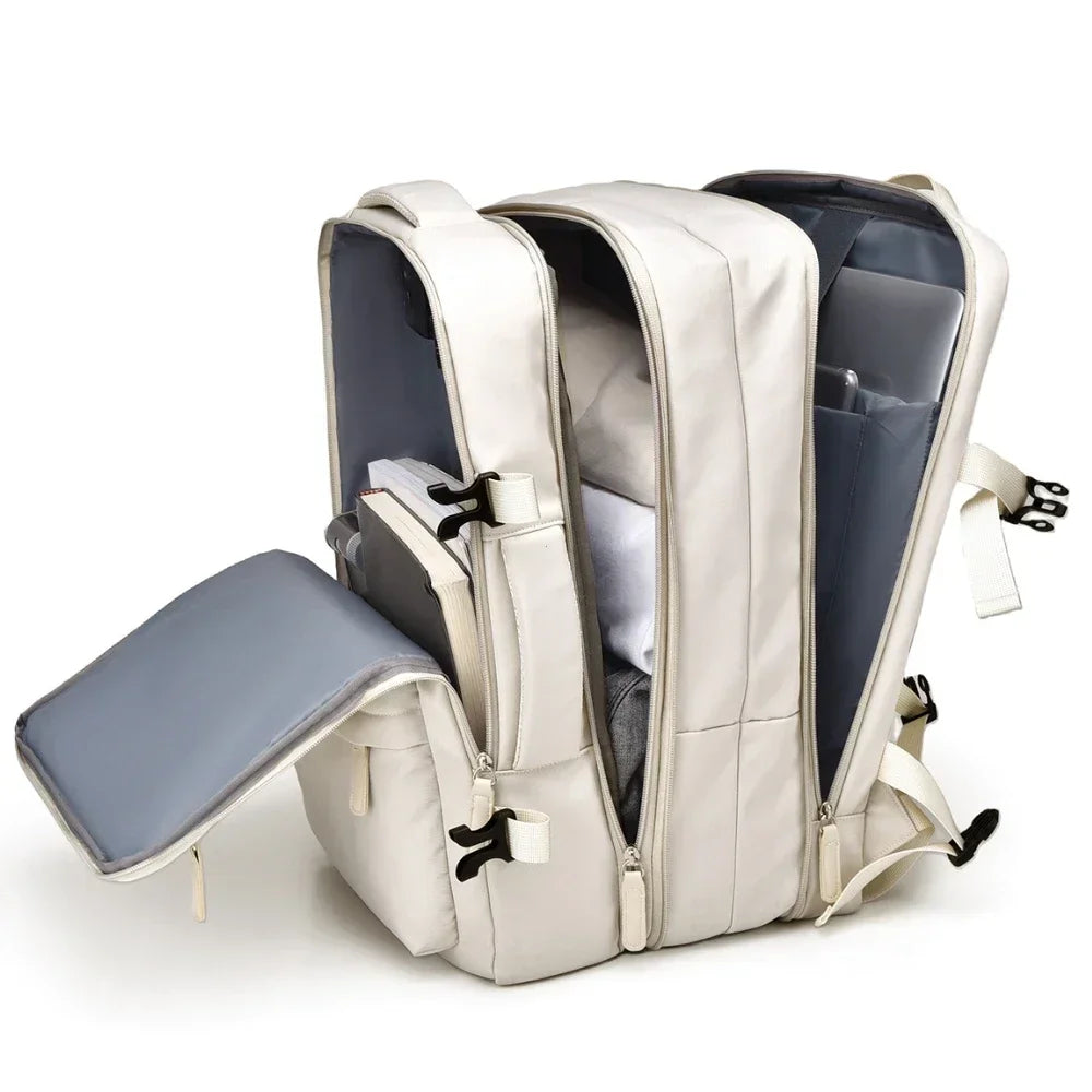Sac à Dos Cabine Avion 45x30x25 — Ordinateur Voyage École Homme Femme