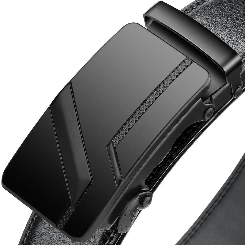 Ceinture Automatique Homme Noire — 110cm, 120cm, 130cm
