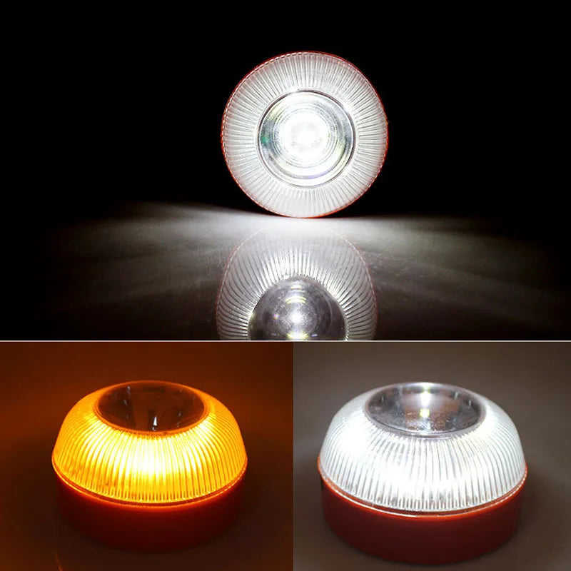 Lumière de secours Led V16 pour voiture, lumière clignotante d'explosion, stroboscope à Induction magnétique, voyant d'avertissement clignotant, accessoire de sécurité