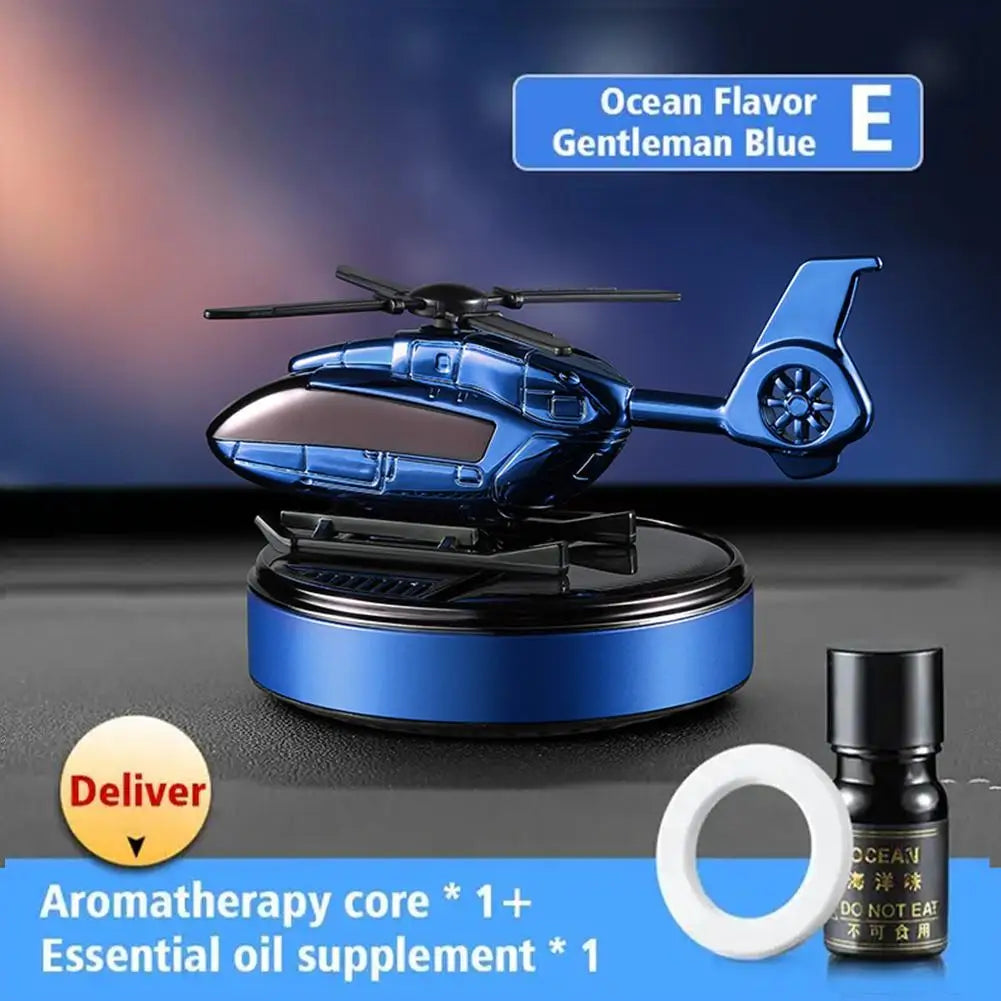Désodorisant solaire pour voiture et avion, accessoires intérieurs d'hélicoptère, garniture d'hélice, diffuseur de parfum lointain, dépistolet ant