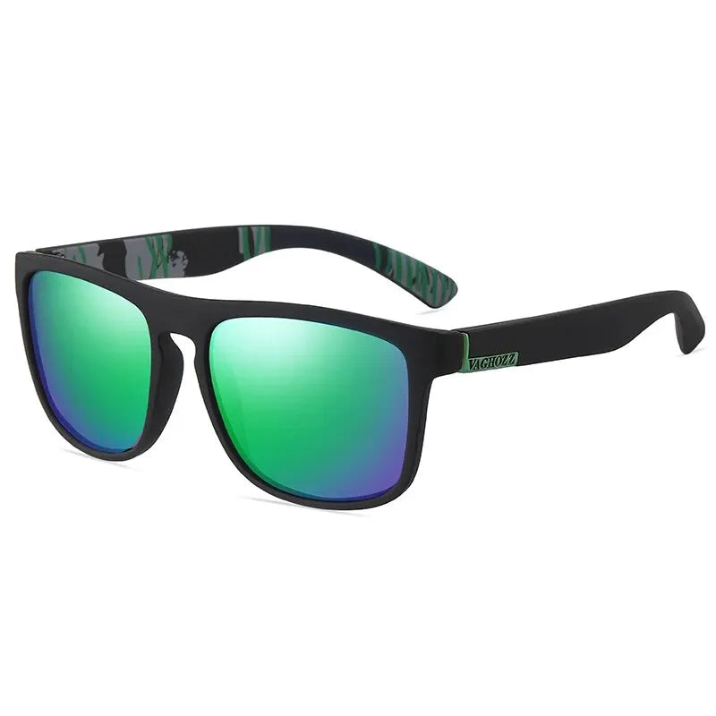 VAGHOZZ Classic Brand Sunglasses Men UV400 Fishing Sunglasses Women Square Outdoor Male Sport Eyewear Driving Shades